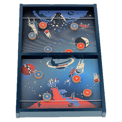 Vilac Duelspillet, Skyd med elastik - Space