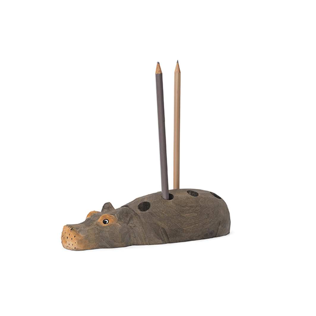 ferm Living, Blyantholder, Hippo Pencil Holder - Håndlavet
