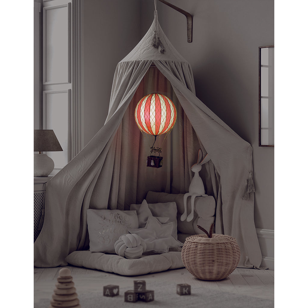 LED Luftballon, Travel light Blue light - 18 cm