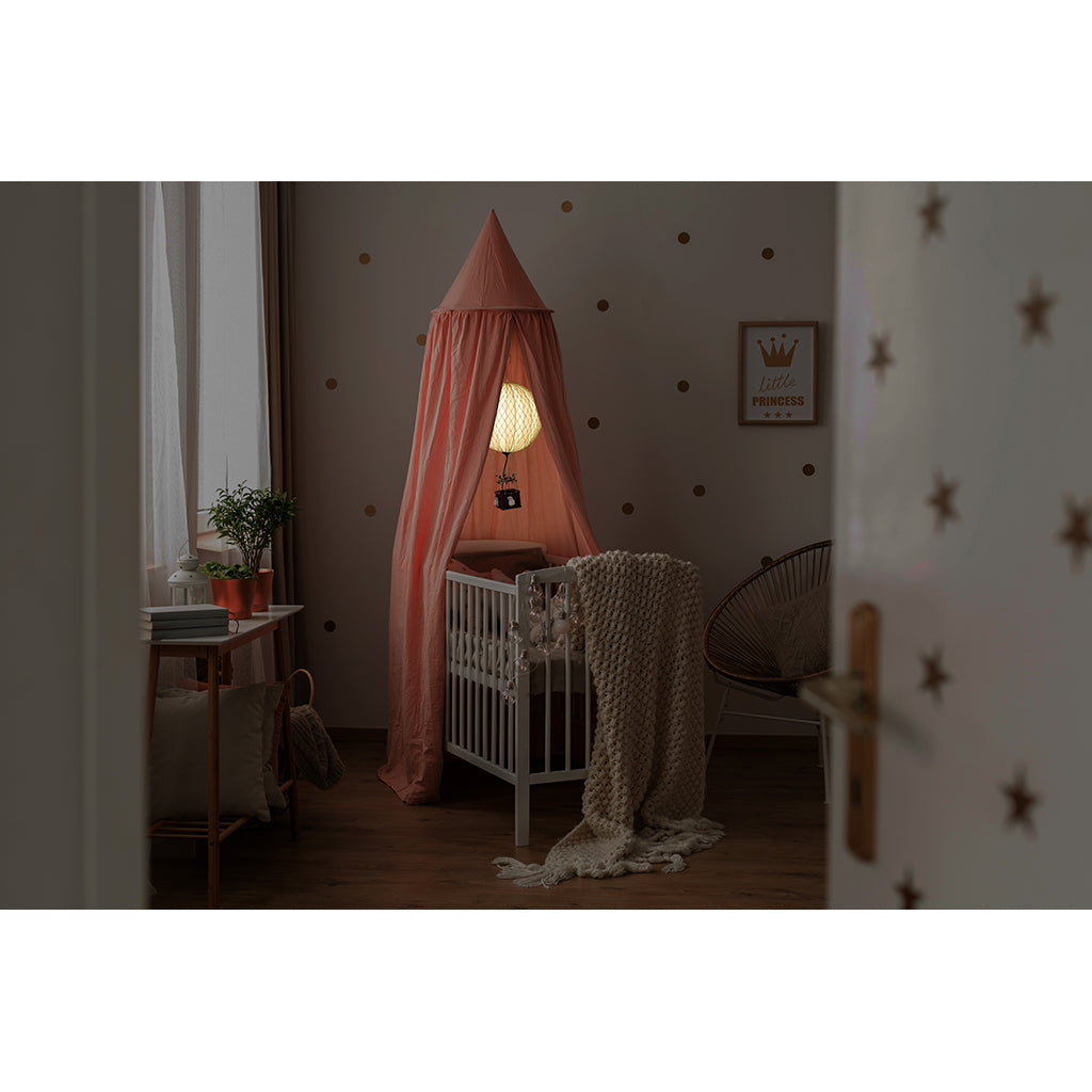 LED Luftballon, Royal Aero blue - 32 cm