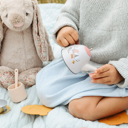 Moulin Roty kuffert med tesæt, 14 dele - Les Parisiennes