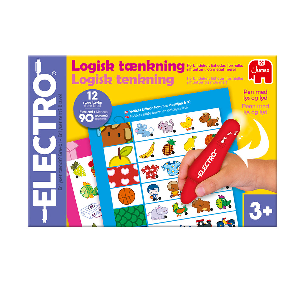 Jumbo Electro Logisk tænkning, leg og lær (Dansk og Norsk)