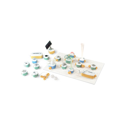 Kidyelec-Expert, Eksperimentsæt om strøm og el - 18 dele