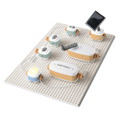 Kidyelec-Expert, Eksperimentsæt om strøm og el - 18 dele