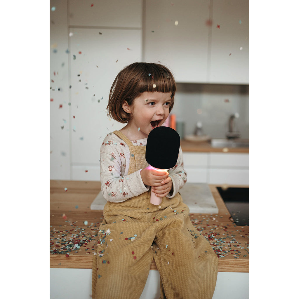 Kidymic Alt-i-én mikrofon til karaoke og musikalske oplevelser, Blue