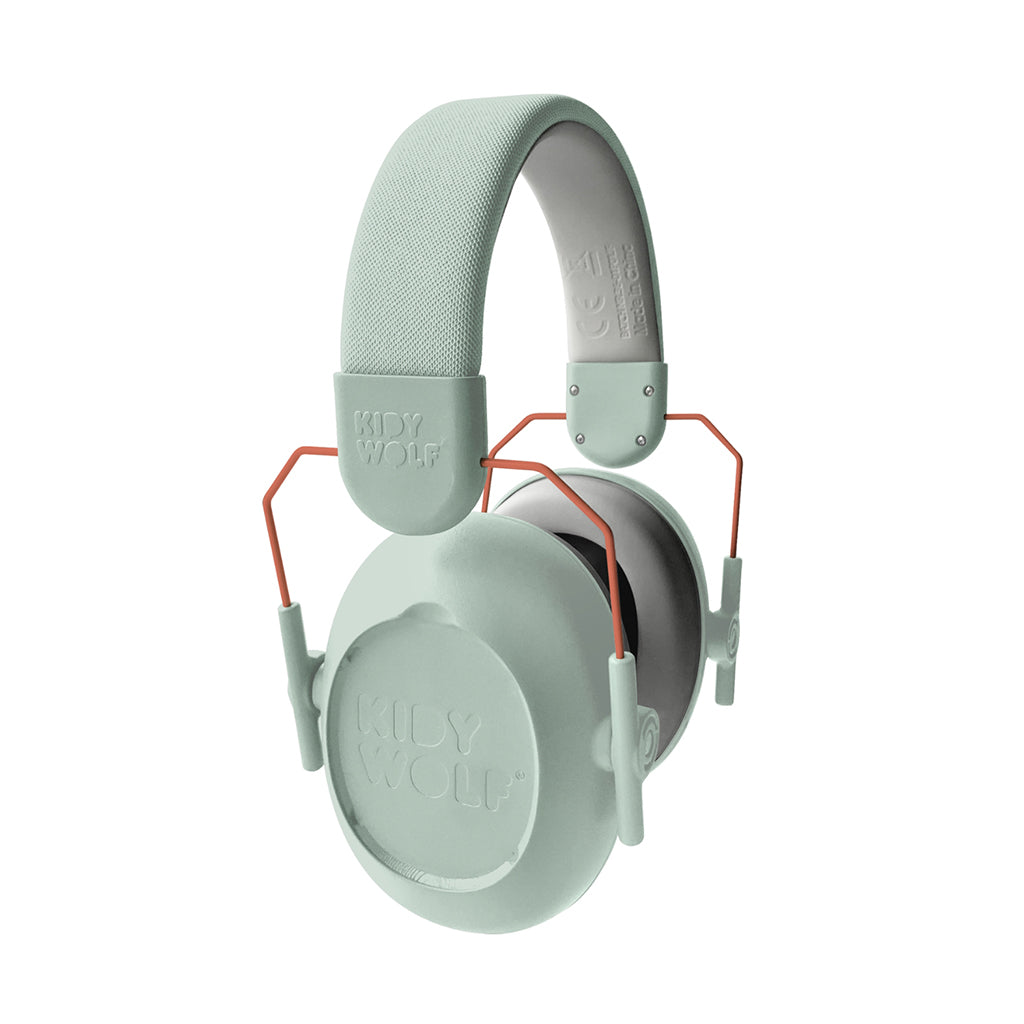 Kidynoise, Støjreducerende høreværn til børn, foldbar - Green