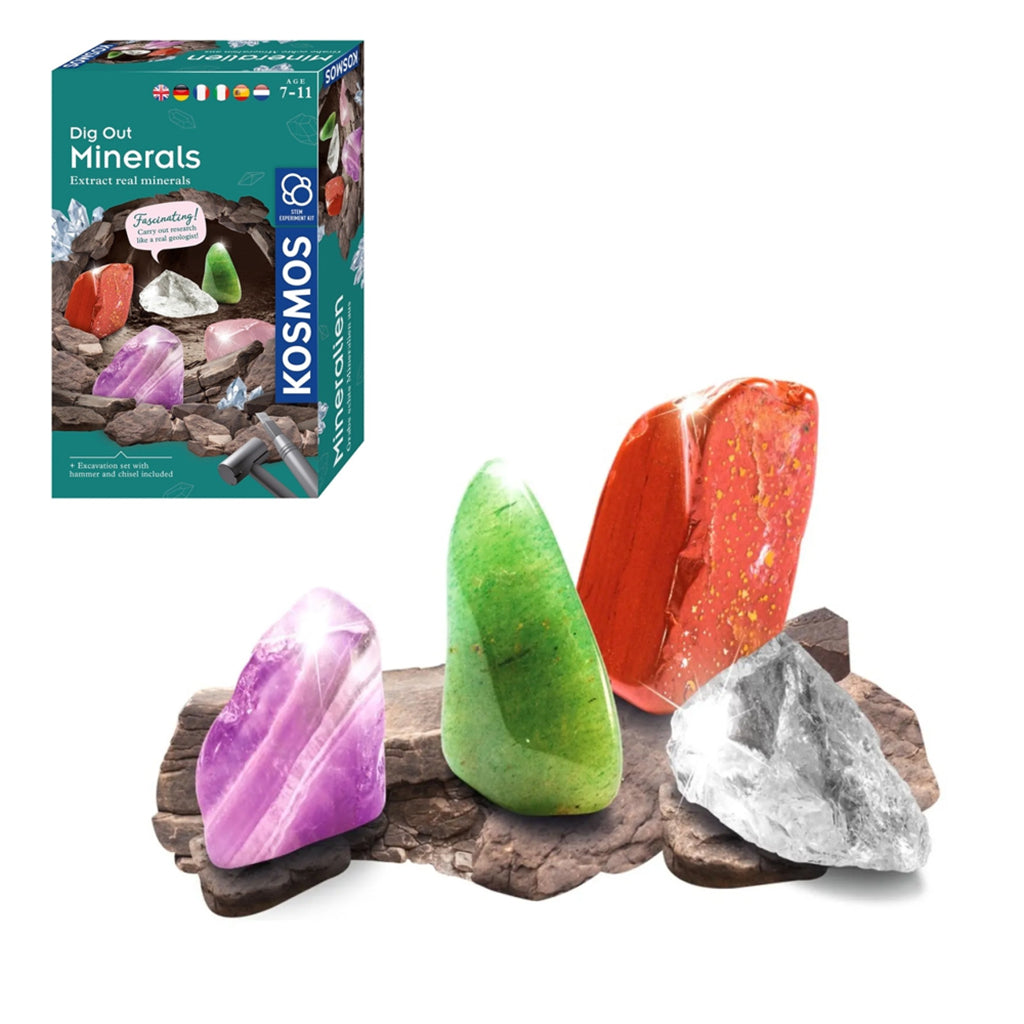 Kosmos eksperiment sæt, Grav mineraler ud