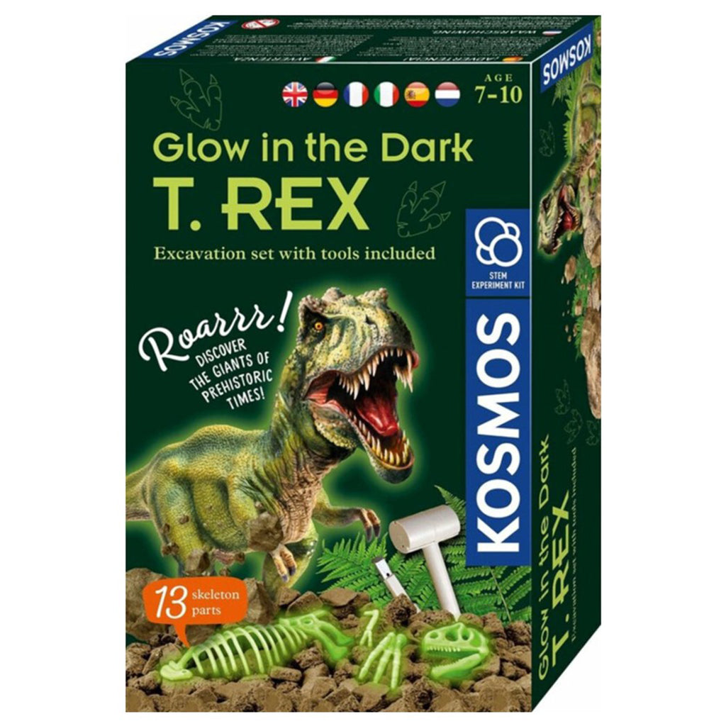 Kosmos eksperiment sæt, Glow in the dark - T-Rex