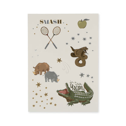 Konges Sløjd tatoveringer, Panda