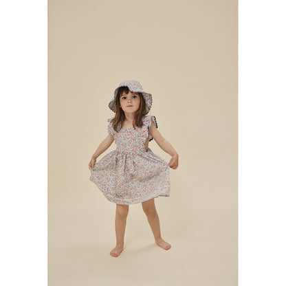 Konges Sløjd Verbena solhat, Bibi Blue - str. 3 mdr.- 4 år