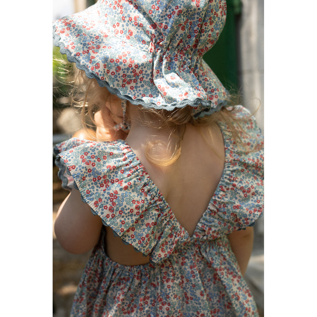 Konges Sløjd Verbena solhat, Bibi Blue - str. 3 mdr.- 4 år