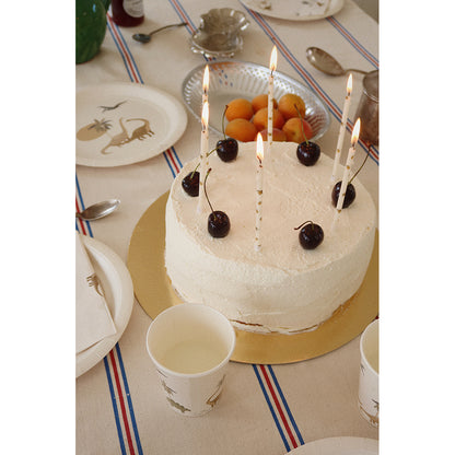 Konges sløjd Fødselsdagslys, 12 stk. - Lemon