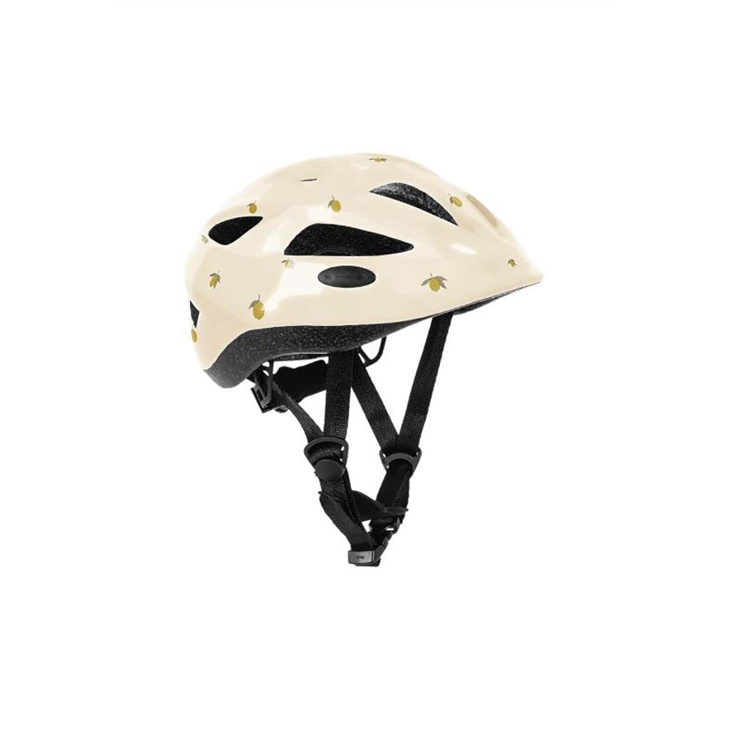 Konges Sløjd cykelhjelm, Lemon all-over-print - Str. 2-4 eller 4-8 år