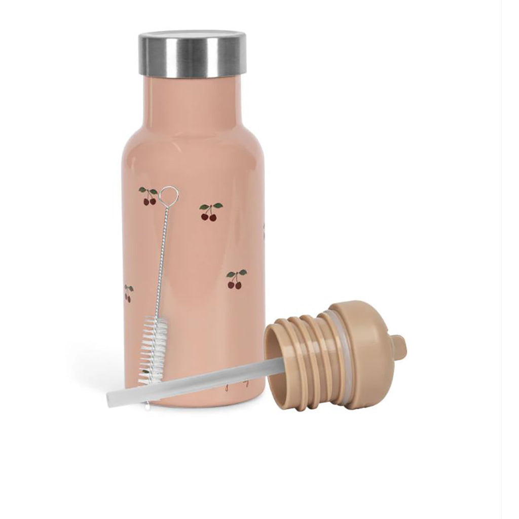 Konges Sløjd Termoflaske, Cherry pink - 1 flaske 2 låg