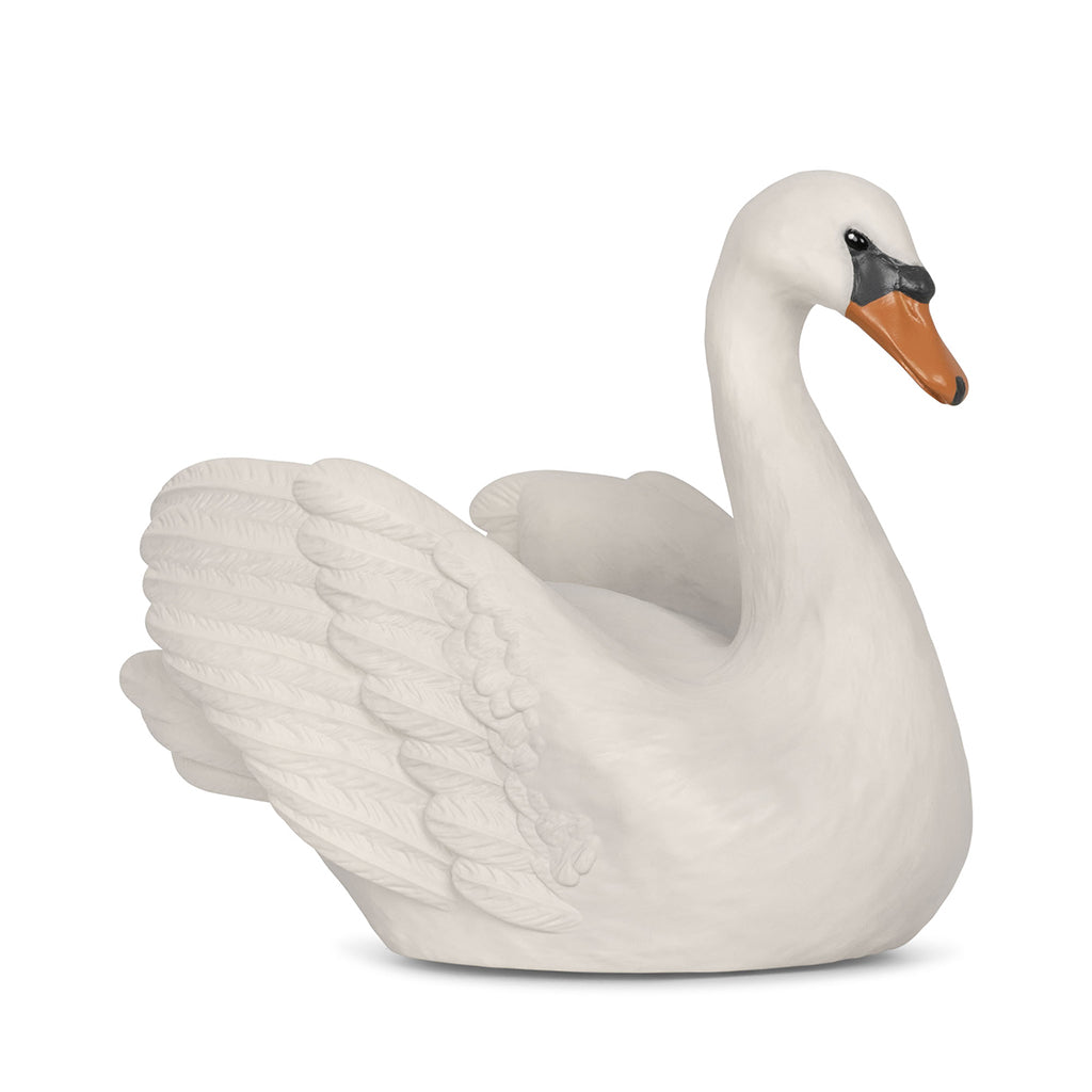 Konges Sløjd silikone LED lampe, Swan - Beige