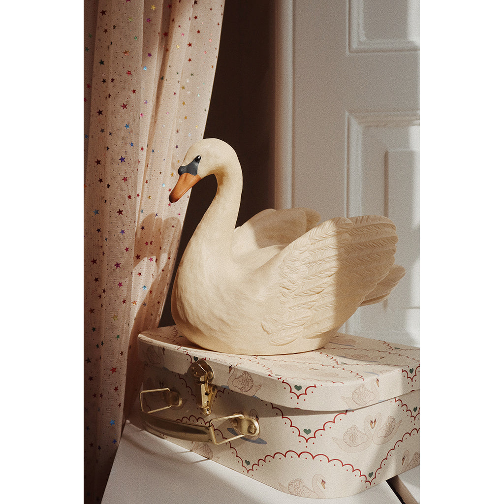 Konges Sløjd silikone LED lampe, Swan - Beige