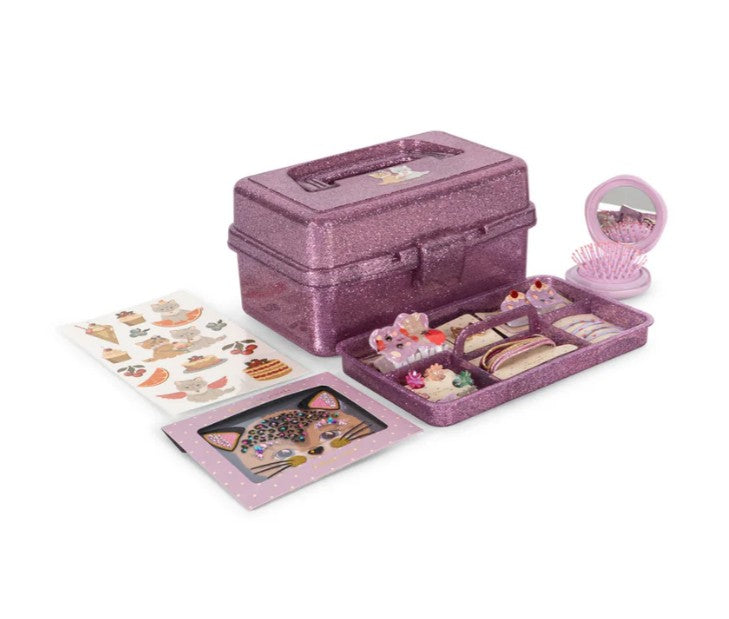 Konges Sløjd Glam me up kuffert m hårpynt