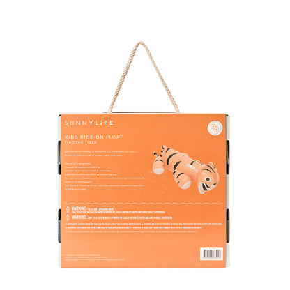 Sunnylife Kids Ride-On badedyr, Tino the Tiger