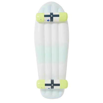Sunnylife luftmadras, skateboard - blue/lime - Fra 6 år