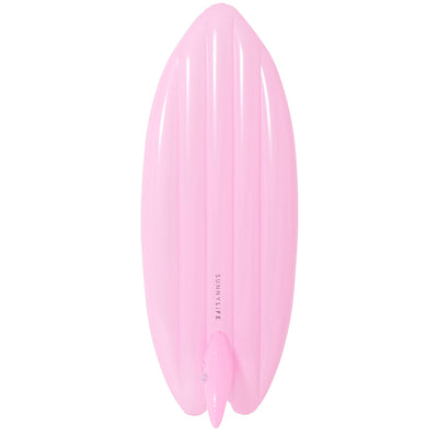Sunnylife luftmadras, Surboard float summer sherbet bubblegum pink - Fra 6 år