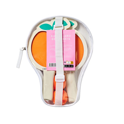 Sunnylife Kids Velcro strandtennis, Poppy the Peach