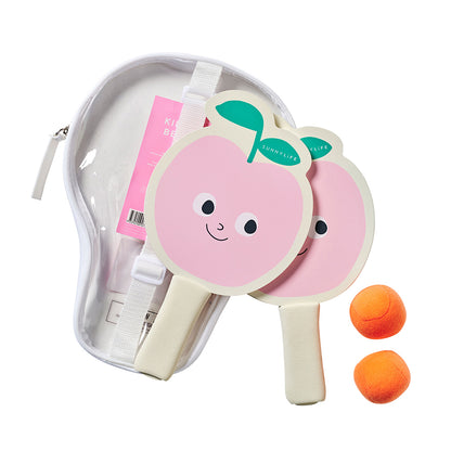 Sunnylife Kids Velcro strandtennis, Poppy the Peach