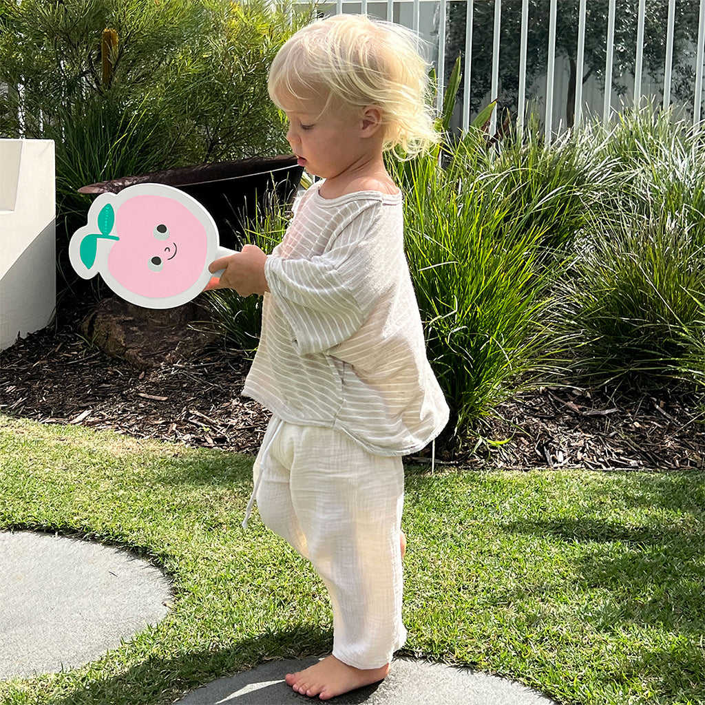 Sunnylife Kids Velcro strandtennis, Poppy the Peach