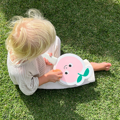 Sunnylife Kids Velcro strandtennis, Poppy the Peach