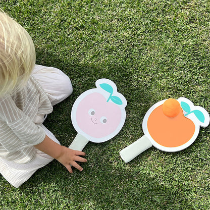 Sunnylife Kids Velcro strandtennis, Poppy the Peach