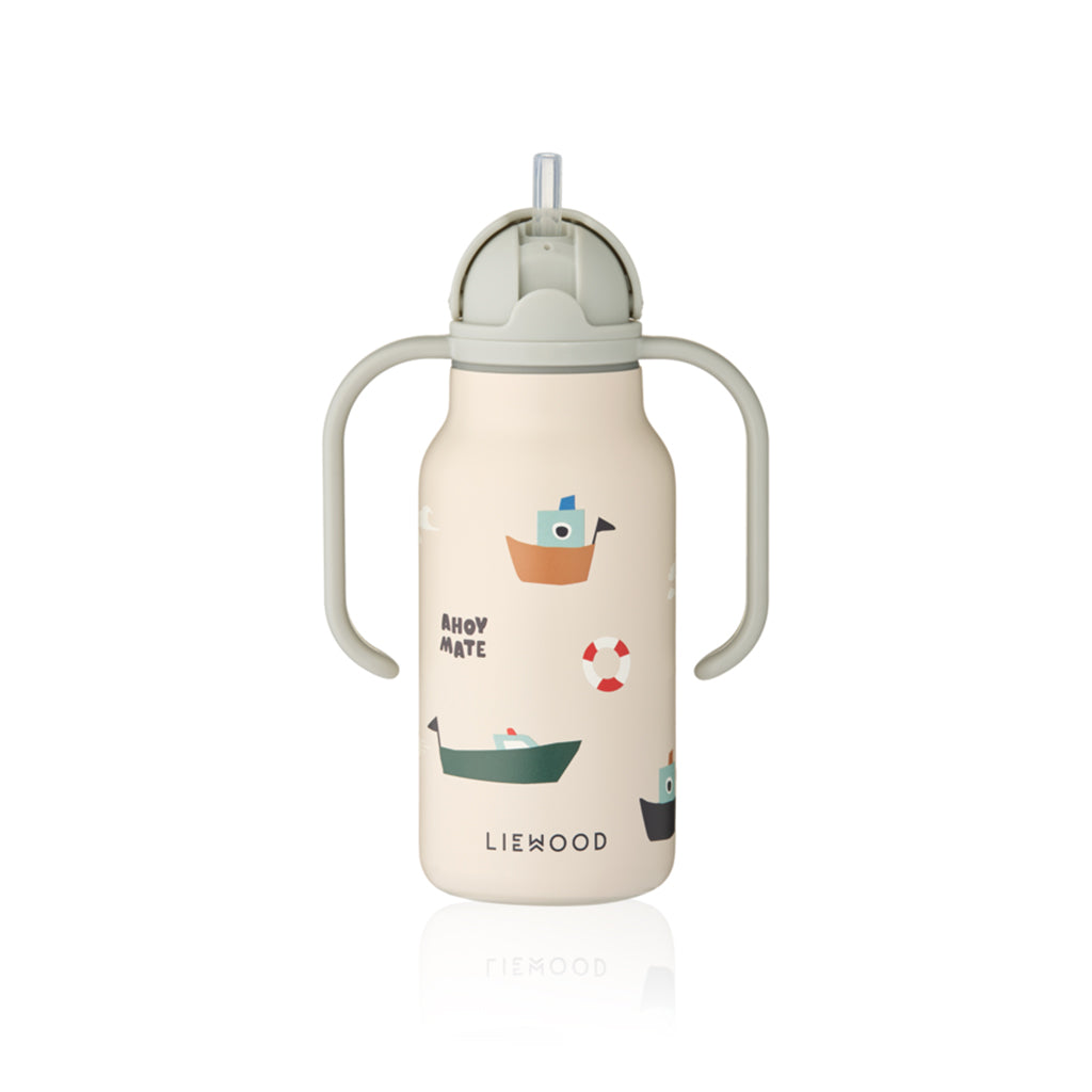 Liewood Kimmie drikkedunk m. håndtag 250 ml. - Sailing/ Sandy