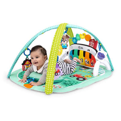BABY Einstein 4-in-1 Kickin’ Tunes™ Musical Meadow™ - aktivitetstæppe med lyd