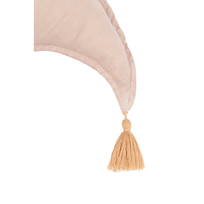 Nobodinoz månepude, vasket fransk hør - Mauve pink