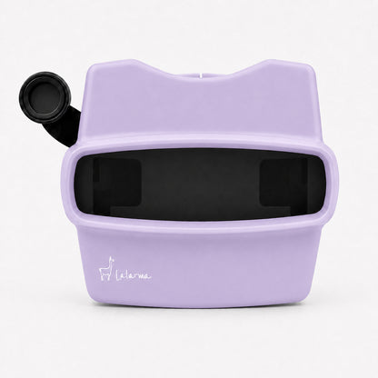 Lalarma Retro 3D Viewer, billedfremviser - Purple