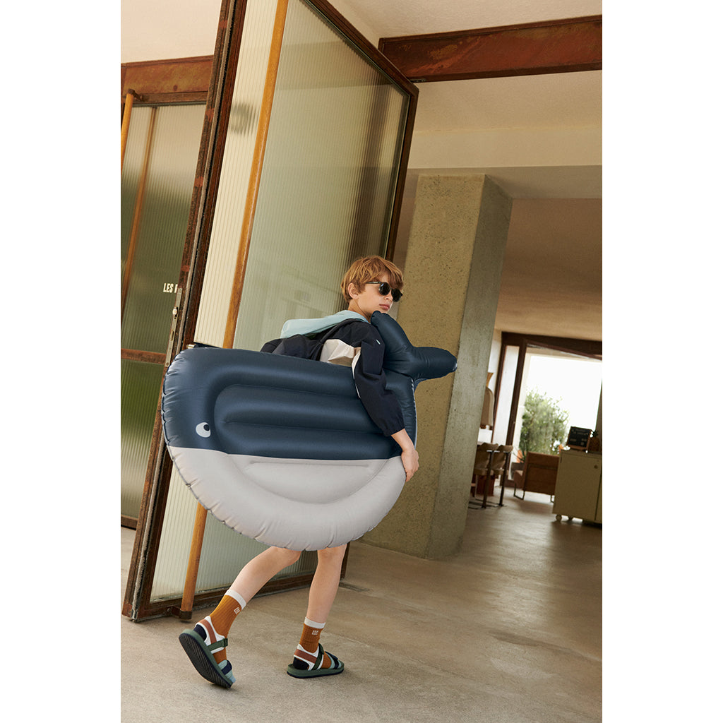 Liewood badedyr, Adalyn luftmadras, hval - Whale blue