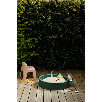 Liewood Saul sandkasse, Ø: 80 cm - Garden green/ Sandy