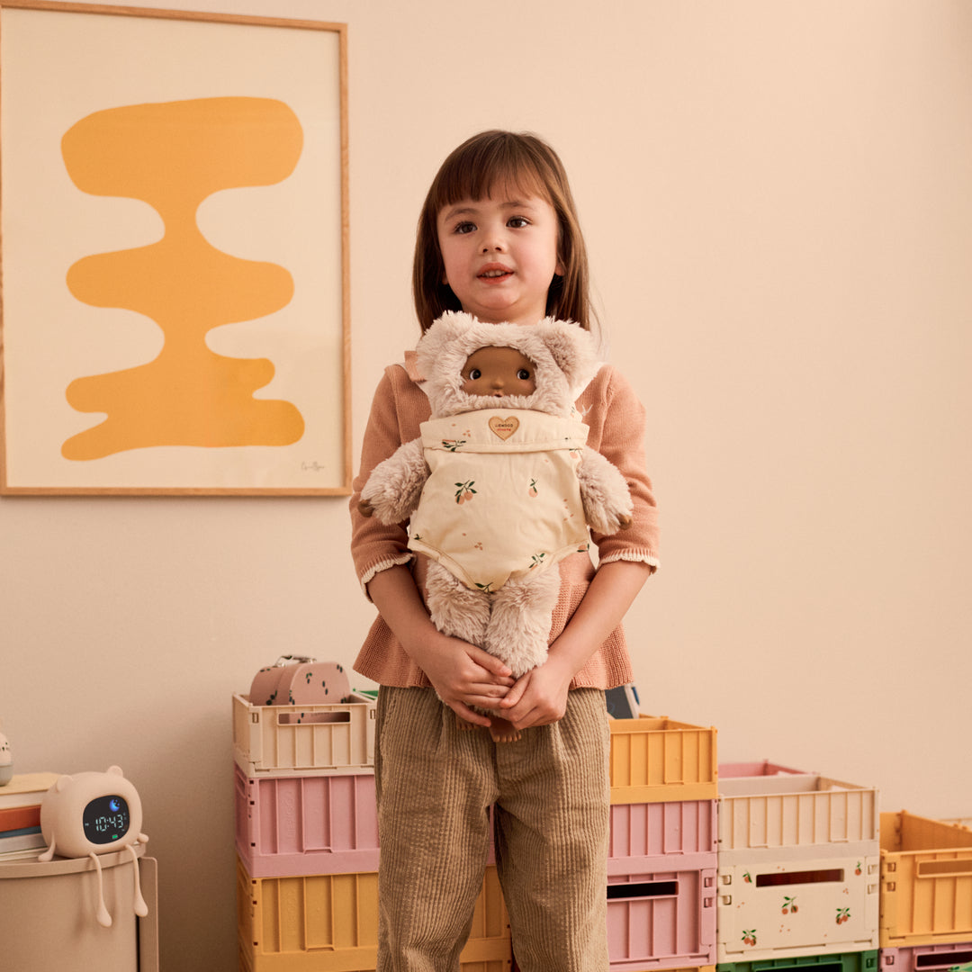 Liewood Bæresele til dukker, Eleanor - Mini Me Peach / Seashell
