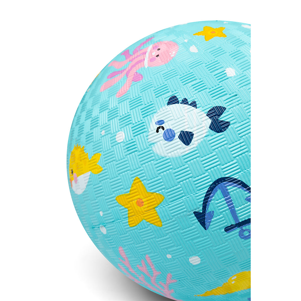 Little L, Gummibold, 18 cm - Hav