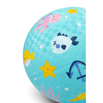 Little L, Gummibold, 18 cm - Hav
