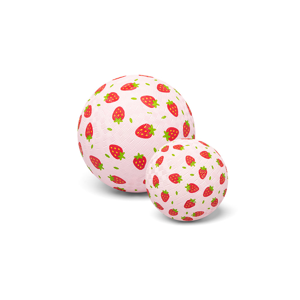 Little L, Gummibold, 13 cm - Jordbær