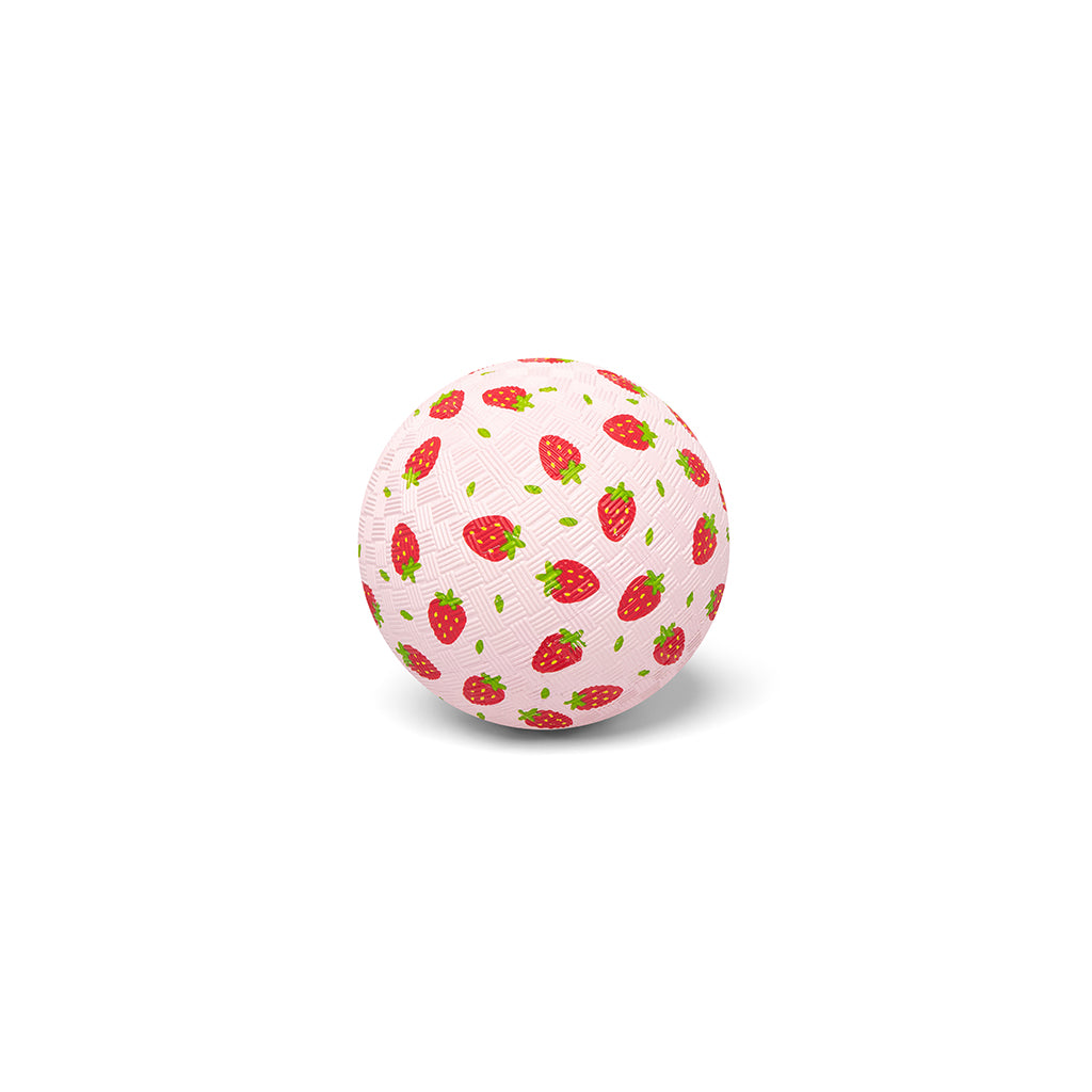 Little L, Gummibold, 18 cm - Jordbær