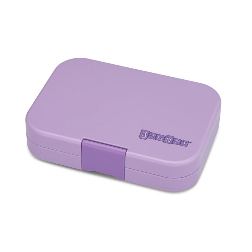 Yumbox madkasse m. 4 rum, Panino, Enhjørning - Lavendel