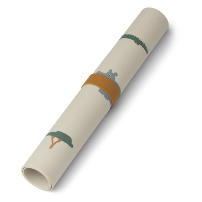 Liewood Jude dækkeserviet - Safari, Sandy mix