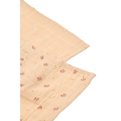 Liewood stofbleer, Lewis muslin 2-pak - Mini butterfly/apple blossom mix