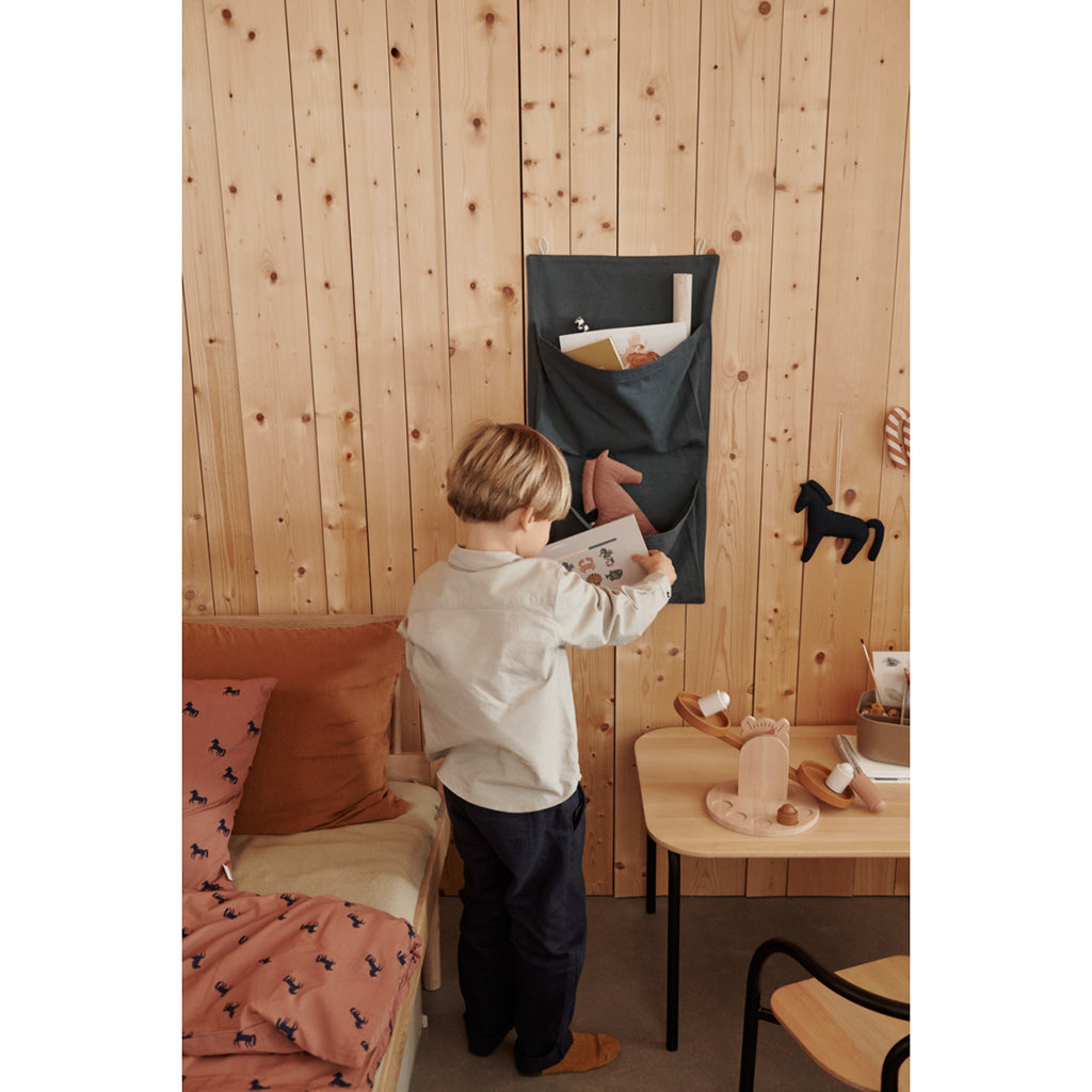 Liewood Haven organizer m. 2 lommer, Whale blue