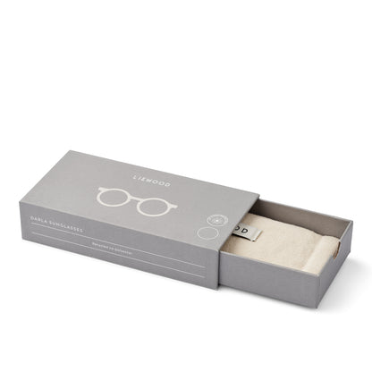 Liewood Darla Mr Bear, baby solbriller, 1-3 år - Peppermint