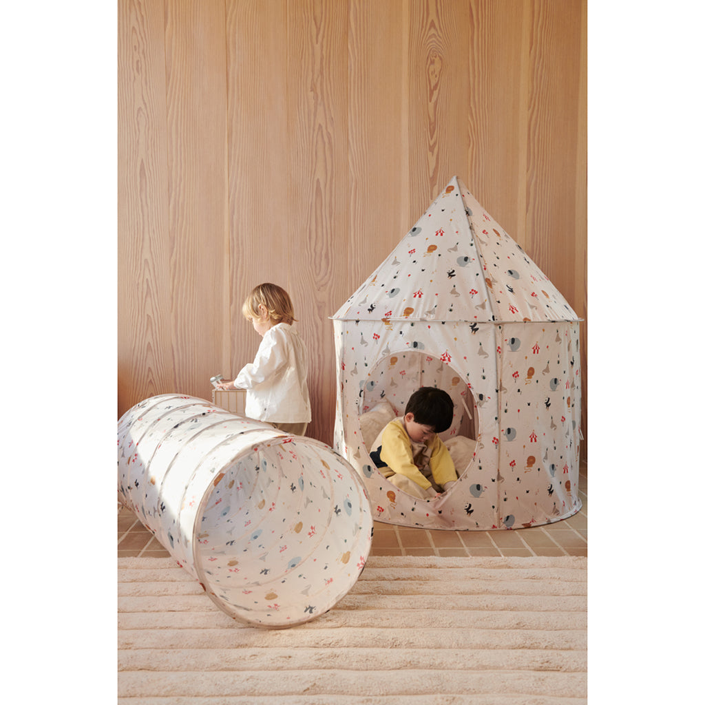 Liewood Emmanuel pop-up legetunnel - Peach/Sea Shell