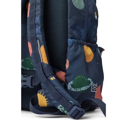 Liewood Johnny skoletaske, Universe / Classic Navy