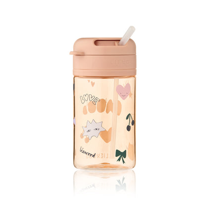 Liewood Pavia Tritan Sugerørskop 500ml, Mood/ Pale Tuscany