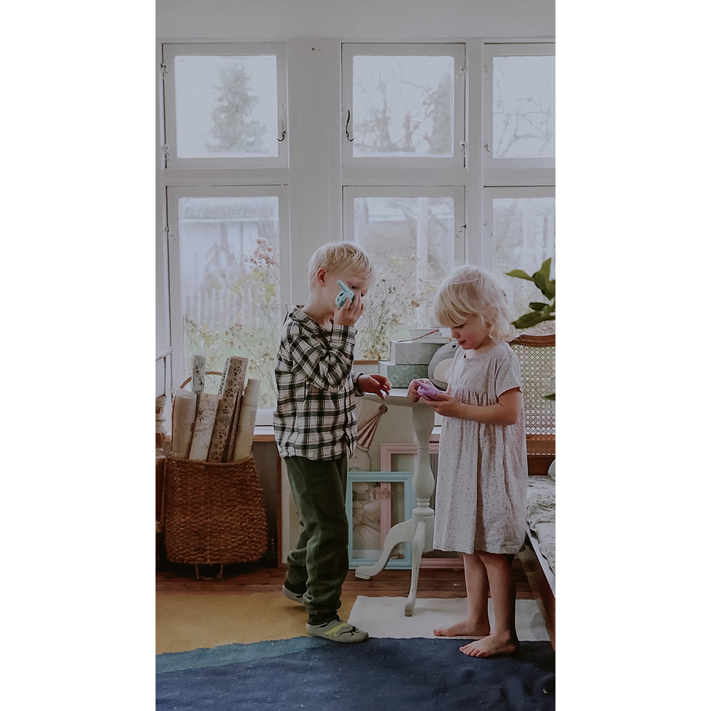 Lalarma walkie talkie til børn, blue