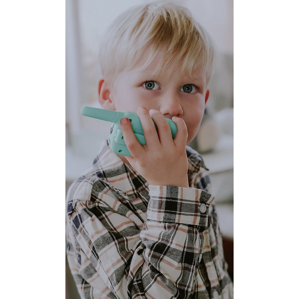 Lalarma walkie talkie til børn, purple